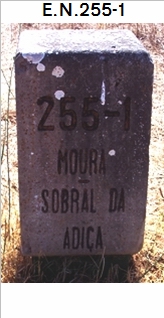 E.N. 255-1 - Moura
 - Sobral da Adia